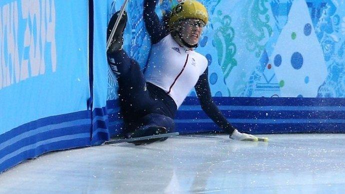 Elise Christie of Great Britain