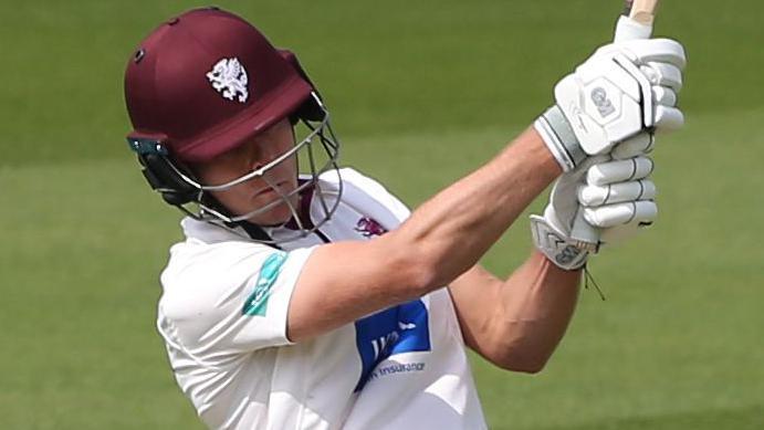 Archie Vaughan batting