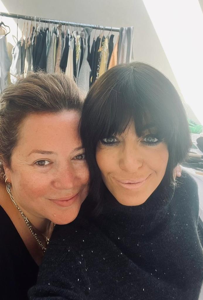 Sinead McKeefry and Claudia Winkleman