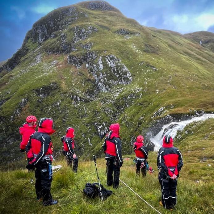 Kintail MRT at the falls