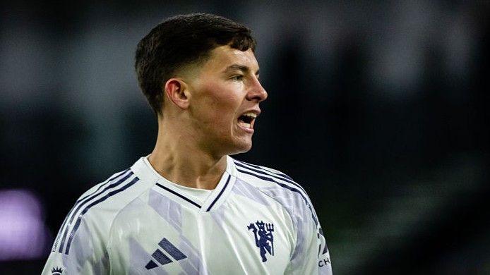 Manchester United forward Shea Lacey