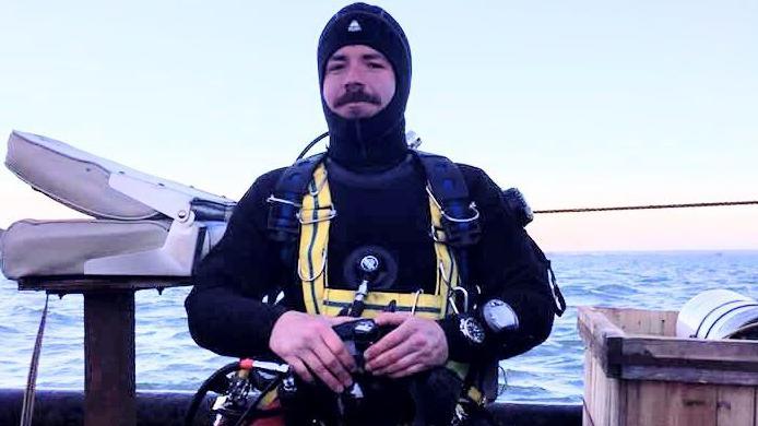 Rodrigo Pacheco Ruiz, a Mexican deep-sea diver