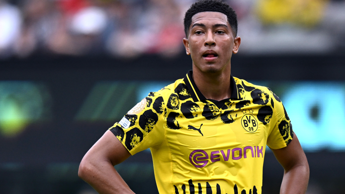 Jobe Bellingham reacts during his debut for Borussia Dortmund against Fluminense at the Fifa Club World Cup
