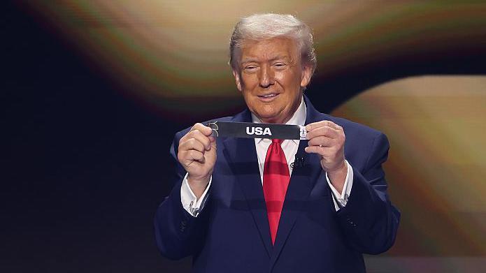Donald Trump makes the World Cup draw