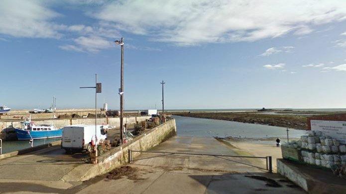 Seahouses harbour