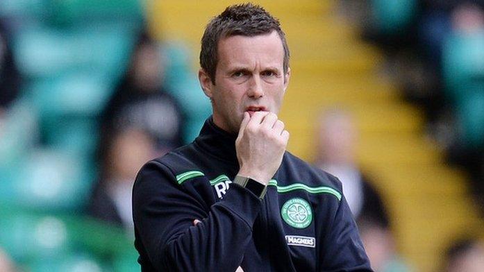 Celtic manager Ronny Deila