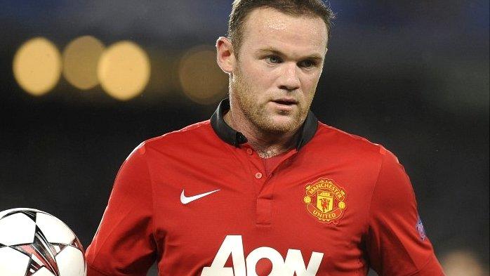 Manchester United striker Wayne Rooney