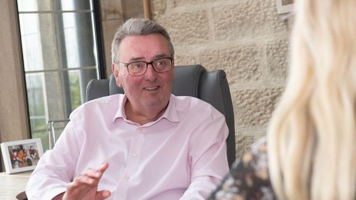 Tony Collins, chief executive of Saint Michael's Hospice and Thirsk-based Herriot Hospice Homecare