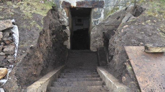 German bunker at Les Landes Common, Jersey