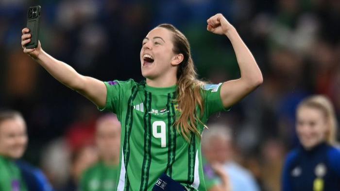 Northern Ireland striker Simone Magill