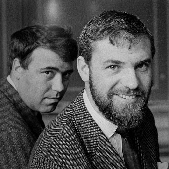 Ray Galton (r) with Alan Simpson