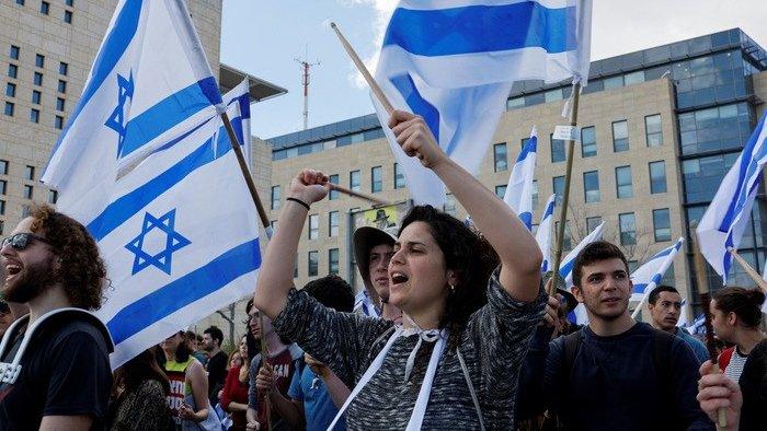 Protesters in Jerusalem (09/03/23)