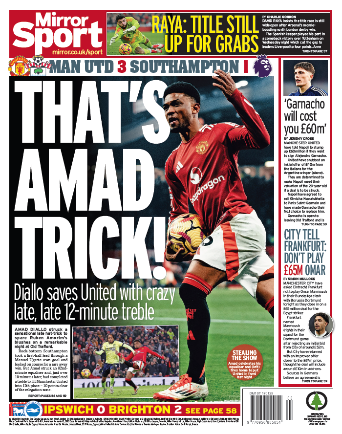 Mirror back page