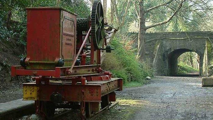 The Old Steam Railway line, Isle of Man