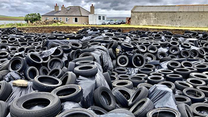 Covered over Ness of Brodgar site