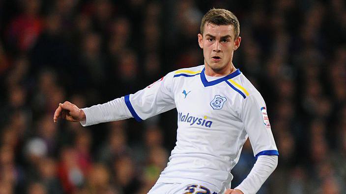 Joe Ralls in action for Cardiff in 2011-12