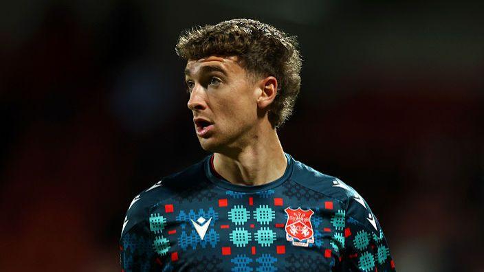 Wrexham defender Lewis Brunt