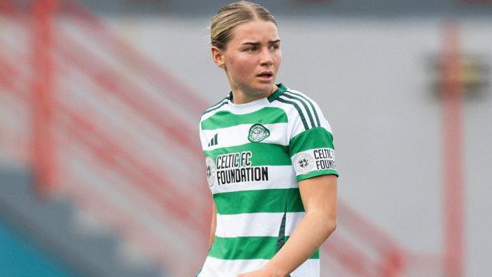 Maria McAneny scored Celtic's second goal against Partick Thistle
