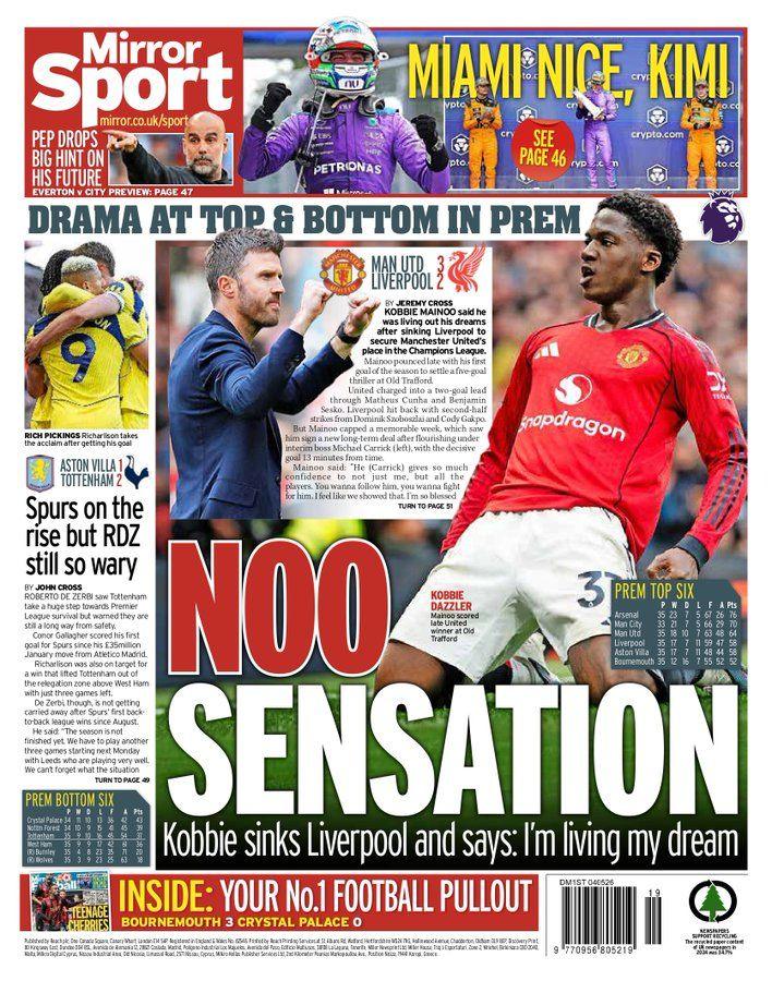 Mirror back page