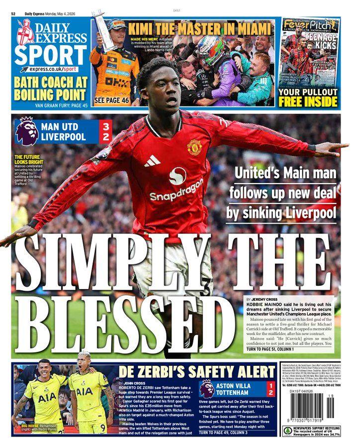Express back page
