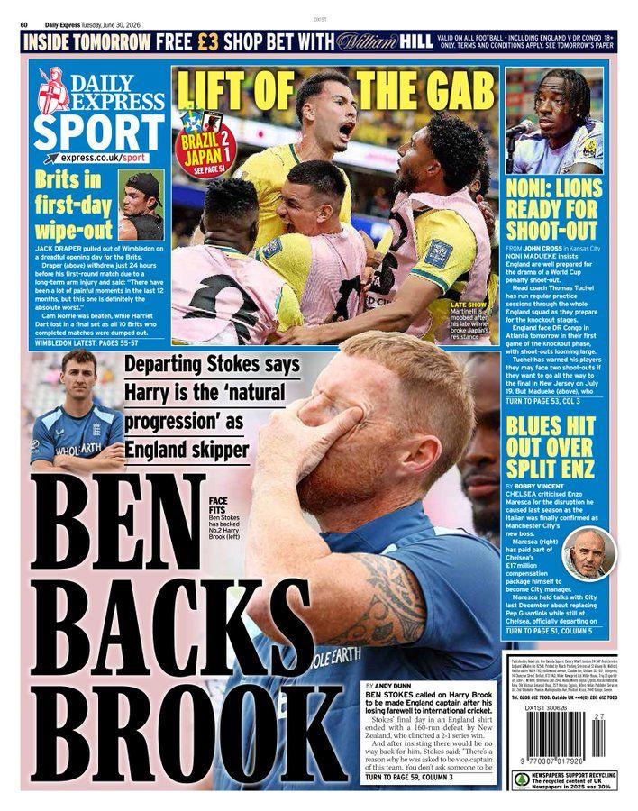 Express back page