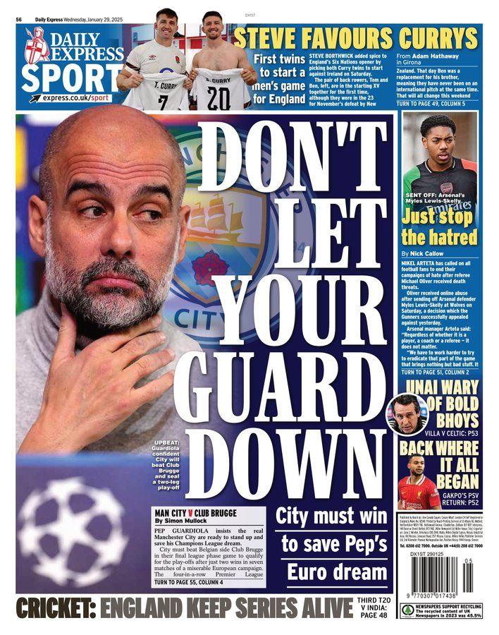 Express back page