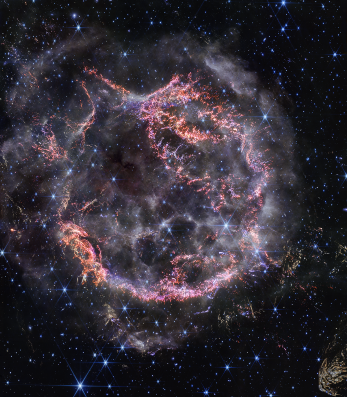 Picture of supernova remnant Cassiopeia A