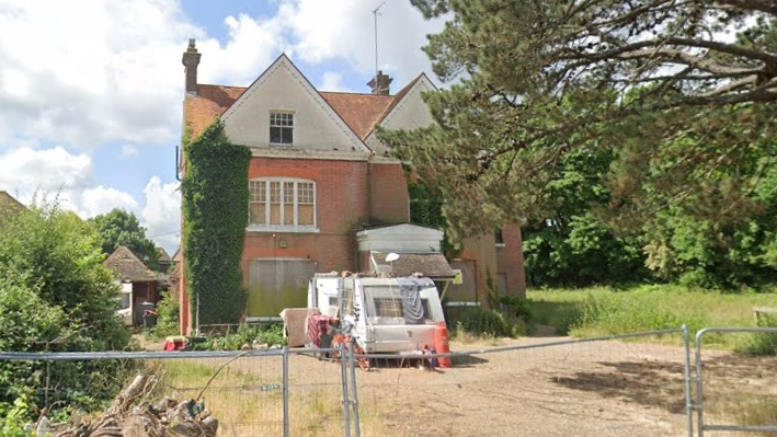 The former Goffs Park Nursing Home in Crawley