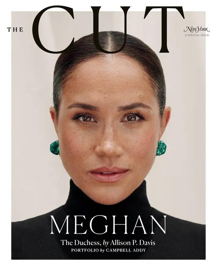 Meghan on the cover of The Cut magazine