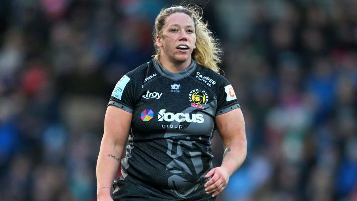 Hope Rogers playing for Exeter