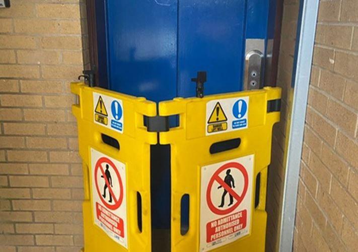 The out of order lift 