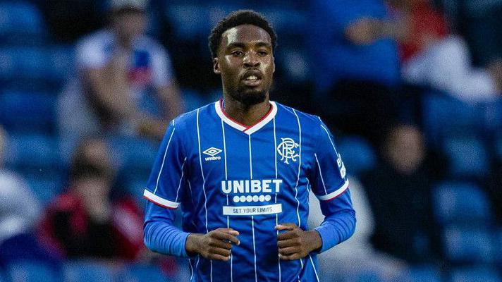 Rangers midfielder Paul Nsio