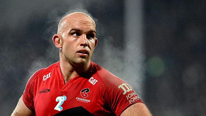 Tom Christie in action for Crusaders