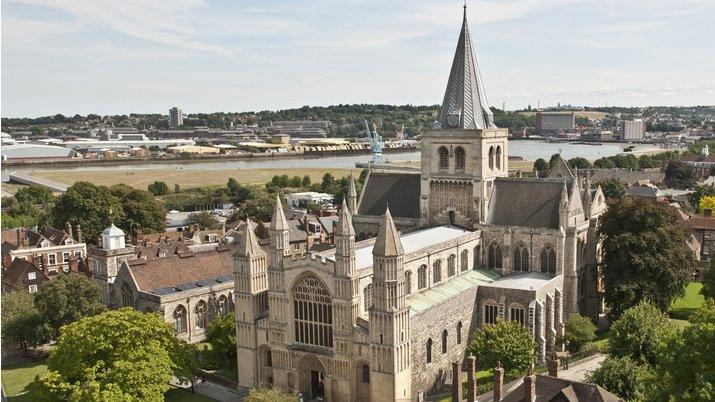 Rochester Cathedral in Kent