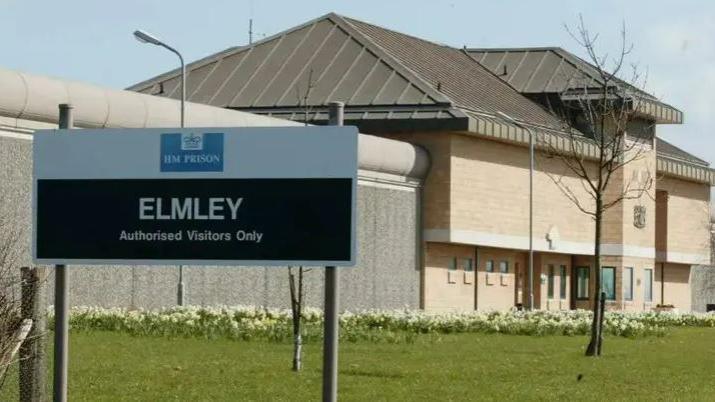 The exterior of HMP Elmley