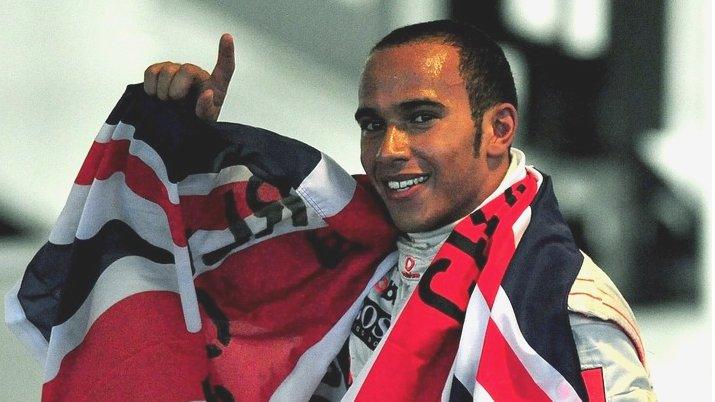 Lewis Hamilton in 2008