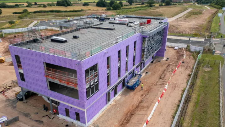 The new council building at Top Wighay Farm