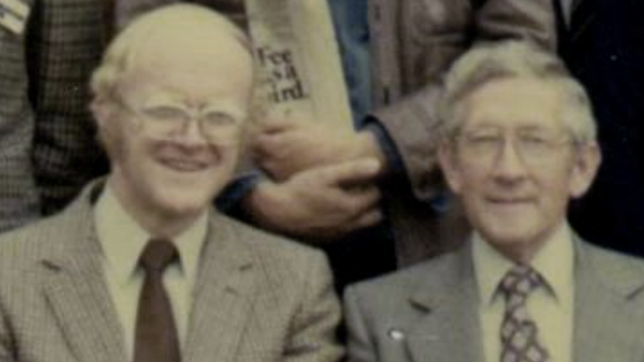 Bryan Jennett CBE and Sir Graham Teasdale 