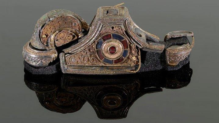 Staffordshire hoard sword pommel