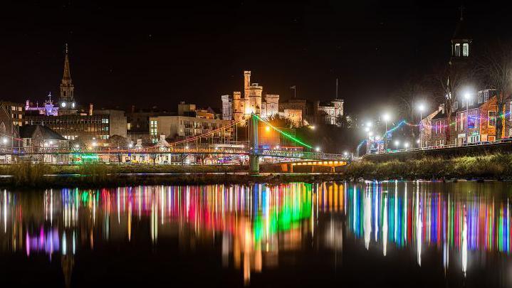 Inverness Castle and riverside