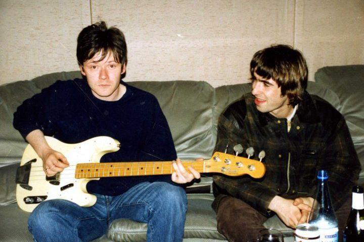 Brian Cannon and Liam Gallagher