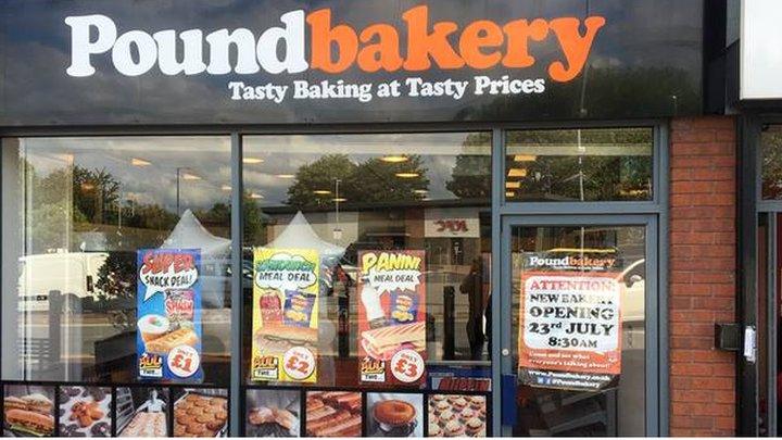 A Poundbakery storefront