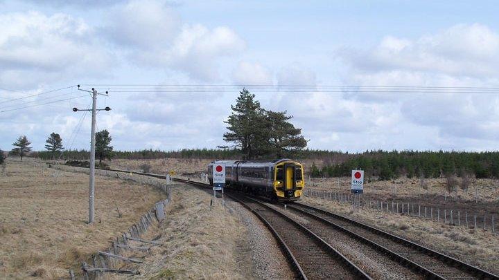 Train on the Far North Line