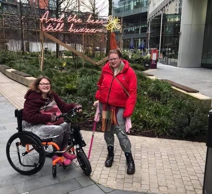 Ellie and Jasmine Bamber