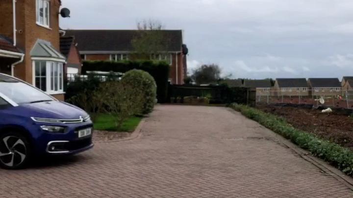 The outside of Jeanette Reid's house, without the hedge