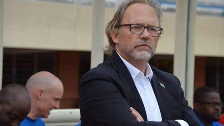 The Gambia coach Tom Saintfiet