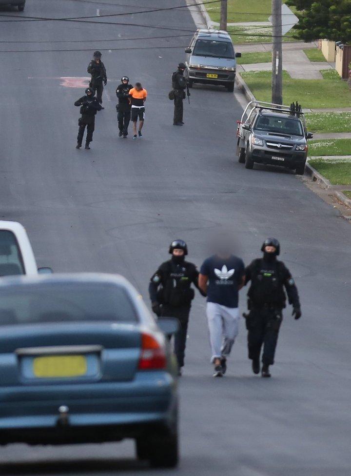 A 24-year-old man was arrested at Merrylands on a separate matter, and charged with fraud offences.