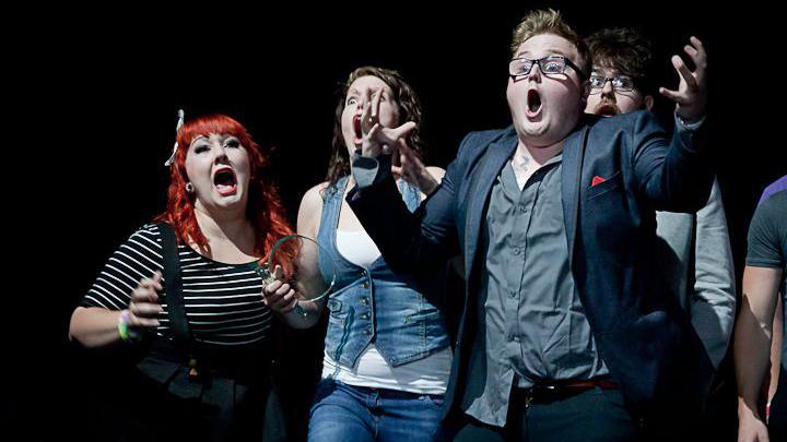 Lottery Winners look stunned as they are announced as winners of the Live and Unsigned prize in 2010