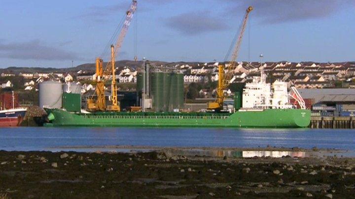 The toxic gas leak occured on the Arklow Meadow which was docked in Warrenpoint Harbour