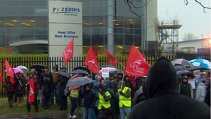 2 Sisters West Bromwich protest